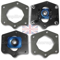 PORSCHE BOXSTER [NEW] ADJUSTABLE FRONT SUSPENSION TOP MOUNT WITH STRENGTHENING PLATE (PAIR) NEXT GENERATION 3-PIECE FULLY GUARANTEED